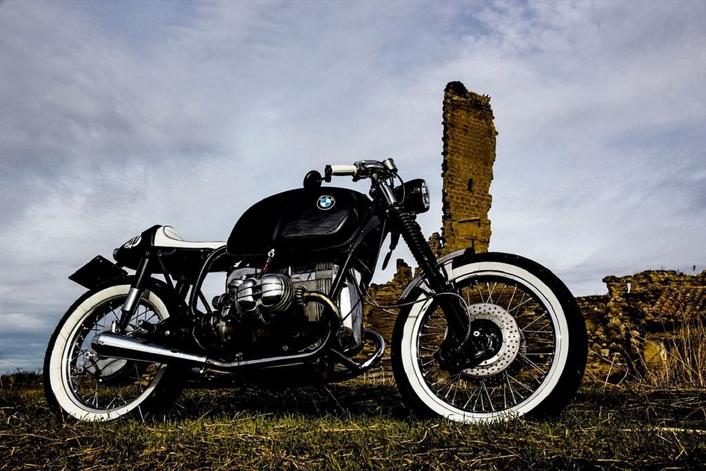 BMW R 100 Benqueen Retrocustombikes Lato Destro