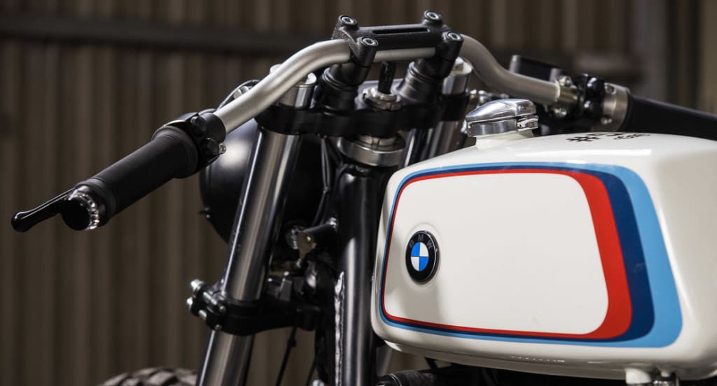 BMW R100 CRD 58 Dettaglio Serbatoio