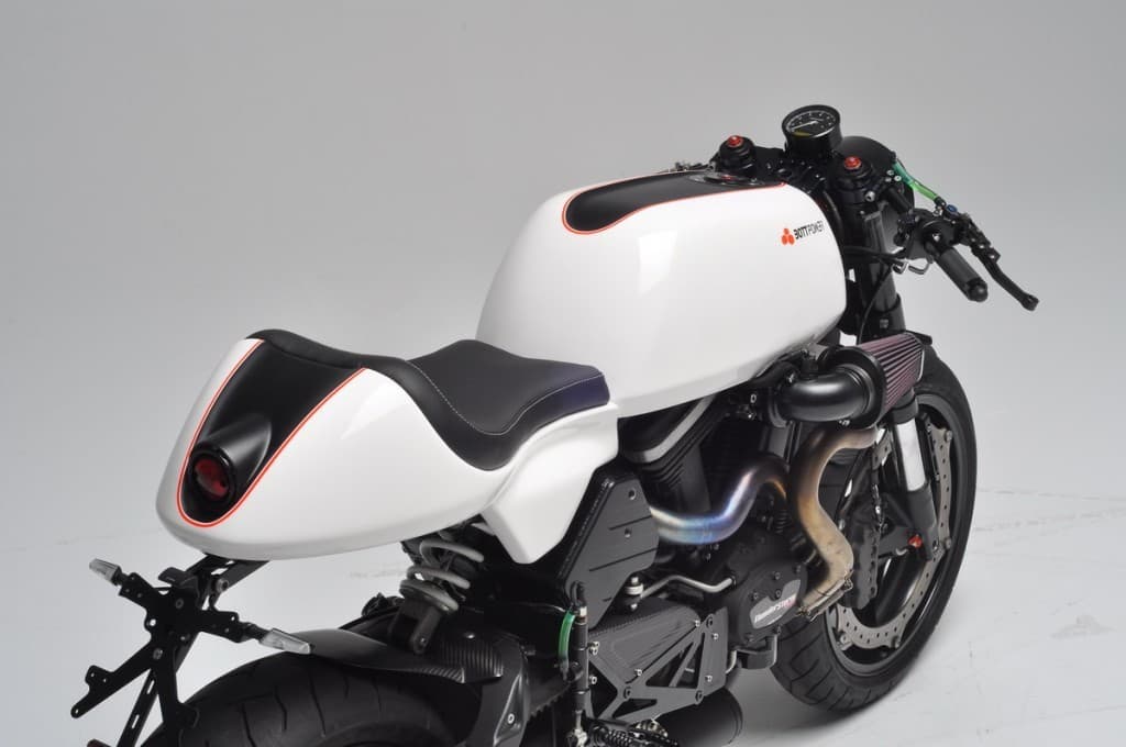 Bott XC1 Cafe Racer Tre Quarti Posteriore